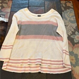 Torrid White Knit Sweater